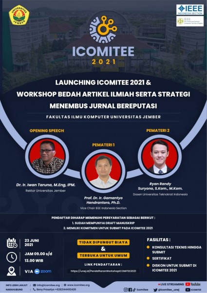 ICOMITEE 2021: Workshop Bedah Artikel Ilmiah