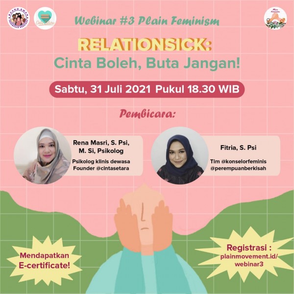 RELATIONSICK : Cinta boleh, Buta jangan!