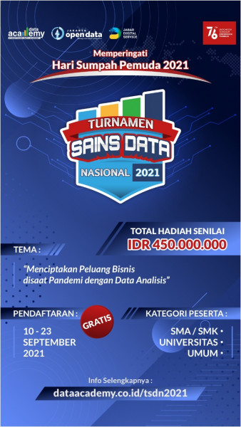 Turnamen Sains Data Nasional 2021