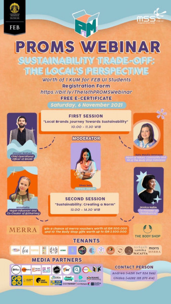 "SUSTAINABILITY TRADE-OFF: THE LOCAL’S PERSPECTIVE"