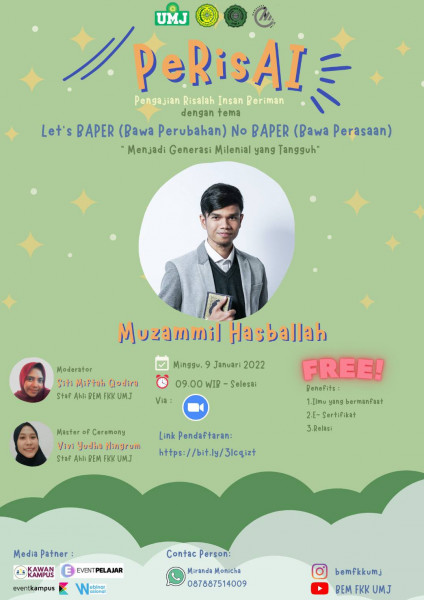 PERISAI ( Pengajian risalah insan beriman) 2022