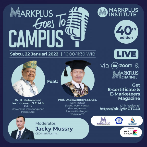 The 40th  Marketeers Goes to Campus “Entrepreneurial Marketing"