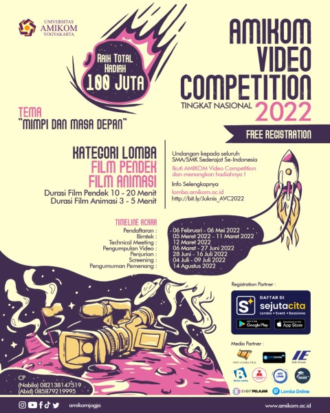 ✨AMIKOM VIDEO COMPETITION (Tingkat Nasional)✨