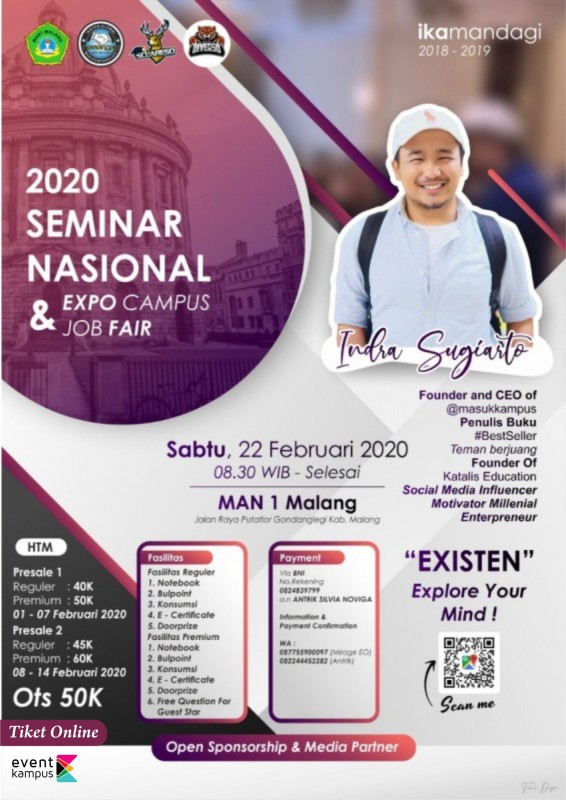 Seminar Nasional Expo Capus & Job Fair 2020