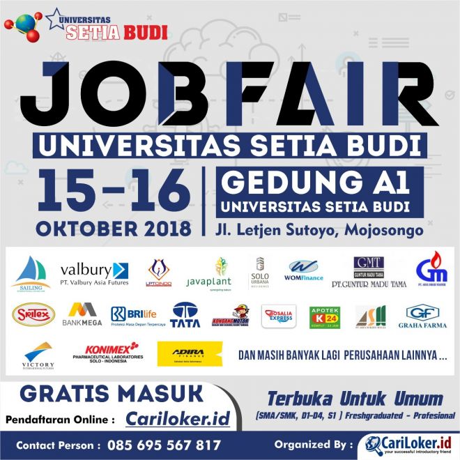 Poster USB Jobfair 2018